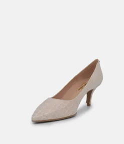 Cinderella Shoes Fabulous Beige Leather Stiletto Heel
