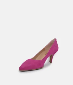 Cinderella Shoes Gorgeous Hot Pink Suede Stiletto Heel