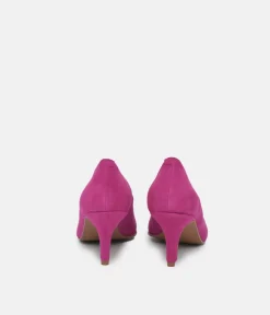Cinderella Shoes Gorgeous Hot Pink Suede Stiletto Heel