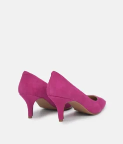 Cinderella Shoes Gorgeous Hot Pink Suede Stiletto Heel