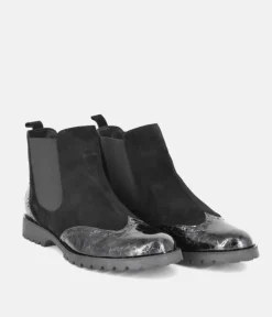 Cinderella Shoes Premium Brogue Ankle Boots