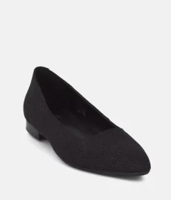 Cinderella Shoes Premium Pointy Black Ballet Flats