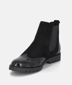 Cinderella Shoes Premium Brogue Ankle Boots