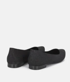 Cinderella Shoes Premium Pointy Black Ballet Flats