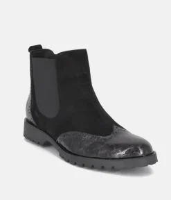 Cinderella Shoes Premium Brogue Ankle Boots