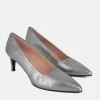 Cinderella Shoes Stylish Metallic Silver Heels