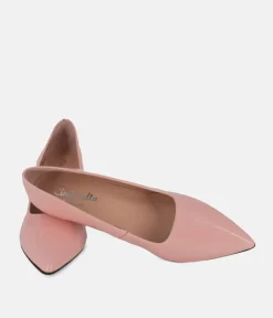 Cinderella Shoes Stylish Pink Patent Heels