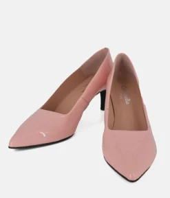 Cinderella Shoes Stylish Pink Patent Heels