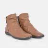 Cinderella Shoes Versatile Brown Ankle Bootie