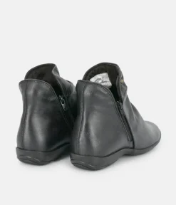 Cinderella Shoes Versatile Black Ankle Bootie