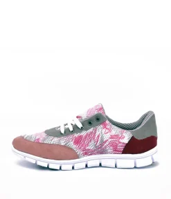 Cinderella Vegan Burgundy Rose Trainers