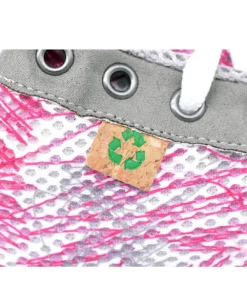 Cinderella Vegan Burgundy Rose Trainers