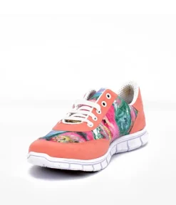 Cinderella Vegan Cute Coral Rose Trainers