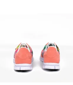 Cinderella Vegan Cute Coral Rose Trainers