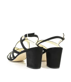 Cinderella Vegan Shoes – Gorgeous Black Strappy Heels
