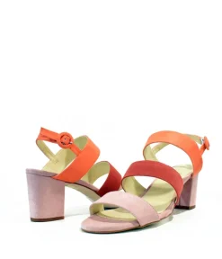 Cinderella Vegan Shoes – Strappy Colourful Block Heels