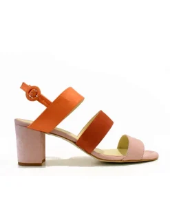 Cinderella Vegan Shoes – Strappy Colourful Block Heels