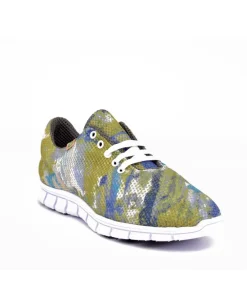 Cinderella Vegan Sporty Blue/Green Trainers