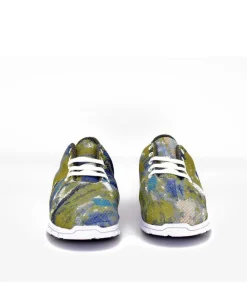 Cinderella Vegan Sporty Blue/Green Trainers