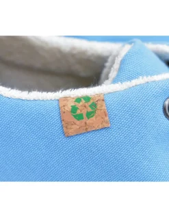 Cinderella Vegan Stylish Sky Blue Cosy Lined Trainers