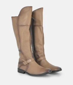 Cinderella Versatile Long Brown Boots