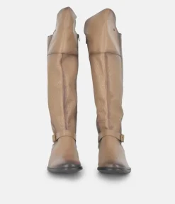 Cinderella Versatile Long Brown Boots