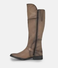 Cinderella Versatile Long Brown Boots