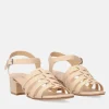Classic Beige Block Heel Sandal