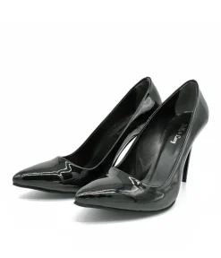 Classic Black Patent Stiletto Heels
