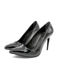 Classic Black Patent Stiletto Heels