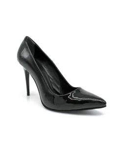 Classic Black Patent Stiletto Heels