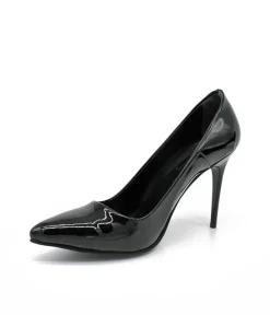 Classic Black Patent Stiletto Heels