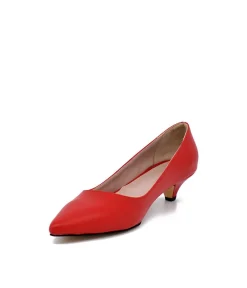 Classic Red Kitten Heels