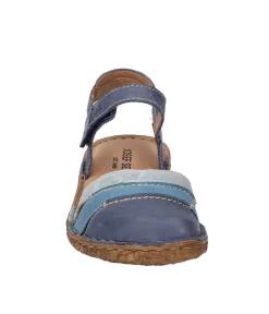 Cute Blue Multi-Colour Leather Sandals
