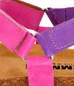 Cute Colourful Sporty Leather Sandals