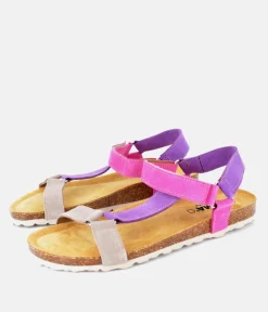 Cute Colourful Sporty Leather Sandals