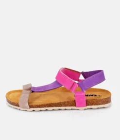 Cute Colourful Sporty Leather Sandals