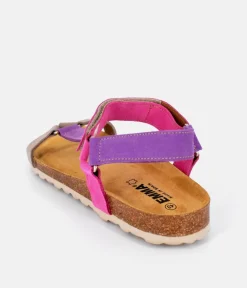 Cute Colourful Sporty Leather Sandals