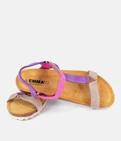 Cute Colourful Sporty Leather Sandals