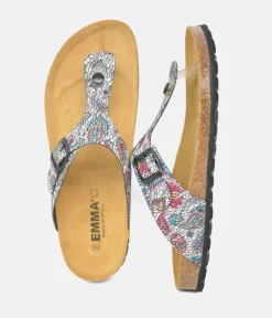Cute Colourful Vegan Thong Sandal