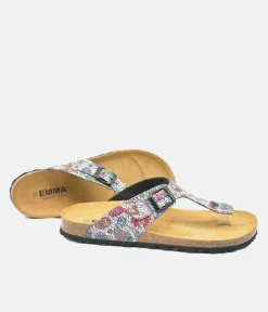 Cute Colourful Vegan Thong Sandal