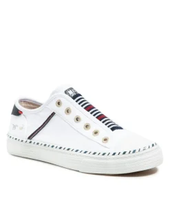 Cute Mustang Slip On White Fashion Trainers