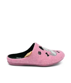 Cute Rose Doggy Slippers