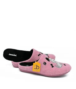 Cute Rose Doggy Slippers