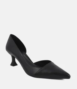 Dansi Dressy Black D’Orsay Black Heels