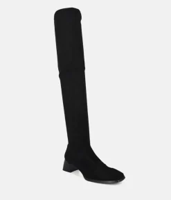 Dansi Gorgeous Over the Knee Black Boots