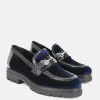 Dansi Luxurious Royal Blue Suede Loafers