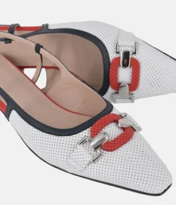 Dansi Nautical Inspired Slingback Flats