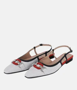 Dansi Nautical Inspired Slingback Flats
