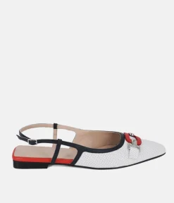 Dansi Nautical Inspired Slingback Flats